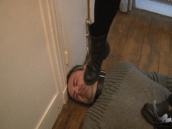 Human Doormat For Dirty Boots